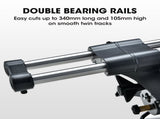 BAUMR-AG 305mm Compound Mitre Saw Dual Bevel Sliding Drop Saws 2200W V219-SAWMITBMRA30DR