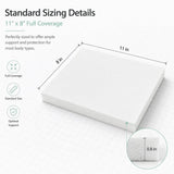 4 Packs Pads 11 x 8 inch Post Surgery Foam Pads for Recovery Supplies Surgery Foam Pads After V1369-AZ3-W-15602