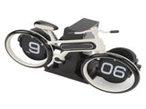 Bicycle Flip Clock Bike Shaped Flip Clock Battery Operated Retro Vintage Flip Down Desk Clock V1294-YM0901-3115240045411