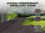 Interlocking Deck Tiles 54 Pack 12"x12" Waterproof for Porch Dark Brown V952-HDDBSL4TBTSZUY2L8V0