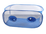 Mushroom Grow Tent Still Air Box Portable Foldable PVC 2 Arm Ports Mushroom Grow Container for Study V1294-YM0706-3111230201811