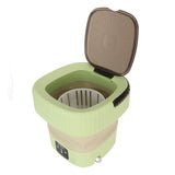 10L Foldable Washing Machine Mini Underwear Laundry Machine Small Portable Washing Machine for V1294-YM0901-3113230349516