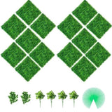 Artificial Boxwood Panels, 14 PCS50.8x50.8cmBoxwood Hedge Panels, PE Artificial Grass Backdrop V952-ML202014PC400CM1WV0
