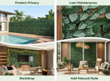 Gardeon Artificial Ivy Privacy Fence Screen Greenery Backdrop Panel for Balcony Patio Garden PWP-100X600-GN