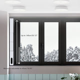 Portable Air Conditioner Window Kit Adjustable Window for Air Conditioner Sliding AC Window Vent Kit V1294-YM0716-10348629