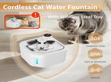 Cat Drinking Fountain Water Fountain Dog Drinking Bowl Automatic Drinking Bowl Cat Fountain V1189-WXF-260203-00472