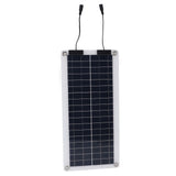 30W Solar Battery Charger Maintainer DC18V Portable Solar Panel Charging Kit with OBD Charger Red V1294-YM0901-3111240025211