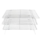 3Tier Cooling Rack Collapsible Folding Legs for Cookies Cakes Kitchen Baking Grilling Tool V1294-YM0901-3113200107211