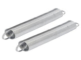 2pcs Electric Fence Spring Gates Stainless Steel 16 Feet Tension Livestock Fence Spring for Pasture V1294-YM0718-3111220238111