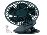 Portable Desk Fan 3 Speed Wind Mini Desktop Fan with Clip for Home Office and BedroomGreen V1294-YM0721-3113210022513