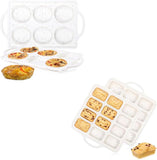 Silicone Muffin Top Pan & Silicone Mini Loaf Pan V1258-DP02-C-31