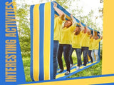 Teamwork Games Group Learning Activity Carnival Team Building Games Fun Playing Run Mat for Kids V1369-AZ3-W-05349