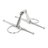 135mm Horse Mouth Bit Stainless Steel Horse Cheek Snaffle for Cultivation Outdoor Gift V1294-YM0718-3111220223011