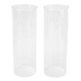 2pcs Wall Candle Holder Vintage Hollowed Candle Holder Metal Wall Art with Glass Cover for Home V1294-YM0901-3115250079011