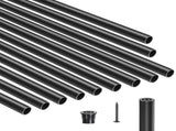 Staircase Balusters 101 Pack, 660 mm Aluminum Stair Balusters, 19 mm Water-Proof Round Metal Spindle V952-YXKLGZL101G2OOT2PV0