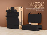 Powertrain Selina Pilates Reformer Machine Wooden Folding Multifunctional Home Gym PLT-JYI-F2W-BK
