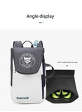 Purple and White Multifunctional Tennis & Badminton Backpack - Waterproof Racket Bag with Shoe V888-ELOSUNG27058
