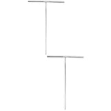 Crepe Wand, Plated Silver, Stainless Steel, for Kitchen, Widened Design, Comfortable Grip, V1370-AZ4-16031