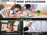 25PCS File Folders 24x32cm Work Note Holder Dry Erase Pockets for Teachers Classroom Organization V1369-AZ3-W-12969