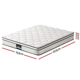 22cm Giselle Mattress Queen Size MATTRESS-E-PLUSH-22-Q