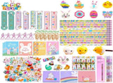 146pcs Happy Easter Set - Fun Holiday for Girls and Boys, Perfect for Egg Hunt & Party V1263-JX-3035