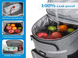 Insulated Cooler Backpack - Portable Outdoor Picnic and Beverage Bag with Bottle Opener V888-ELOSUNG10793