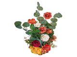 Standing Artificial Flowers Arrangements 4 PCS, 450 mm Tall Faux Flower Decorations for Wedding V952-ZSHQDLSCS175RY2Y4001V0