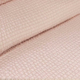 Ardor Ingrid Blush Seersucker Stripe Quilt Cover Set Queen V442-INT-QUILTCS-INGRID-BLUSH-QS