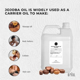 5L Organic Jojoba Oil - Golden Pure Cold Pressed Seed For Hair Skin Nails V238-SUPDZ-40232645558352