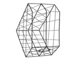 Desk Magazine Holder Simple Geometry Metal Space Saving Desk Magazine File Organizer for Document V1294-YM0901-3117240324612