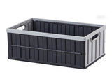 Plastic Collapsible Storage Bins with Lids, 65L 2 Packs, Stackable Folding Storage Crates with V952-KZDSLCWXHHS6YVX56001V0