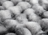 Bubble Tie Dye Throw Blanket Soft Cozy Microfiber Lightweight Warm -Dark Grey L V1263-JX-7382-3