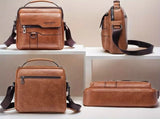 Men's retro crossbody Bag High quality with multiple compartments, practical and V1105-YABB-02