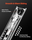 VEVOR 1 Pair 16-60 in Soft-Close Drawer Slides Ball Bearing Full Extension V952-ZXCTHG250B200UZ3XV0