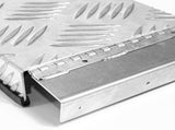 Truma Cowl Cover Silver Universal Aluminum Checker Plate External Flue Vent Spraying Console V985-COWLCOVERSILVER