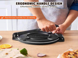 250mm Cast Iron Tortilla Press Heavy Duty Tortilla and Roti Maker Pre Seasoned Tortilladora with 100 V767-VVR-SYSBBY10YCZTXI1RSV0