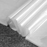 50Pcs SeE Through Clothes Dust Bags Dry Cleaning Garment Clothes Covers V1294-YM0901-JY36114-02