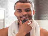 Silent Mini USB Shaver for Men, Compact Travel Beard Razor V1263-JX-4006