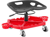 Rolling Garage Stool, 300LBS Capacity, Adjustable Height from 18 in to 23 in, 360-degree Swivel V952-YCTYXAPJYL4PDBZGEV0