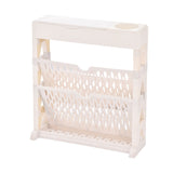 Book Rack Storage Bookshelf Small Storage Bookshelf Bookcase Large Capacity Easy Access for Living V1294-YM0901-3116230016111