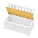 Levede 2-In-1 Kids Toys Storage Bench Box Wooden Chair TB1025
