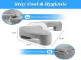 Side Sleeper Pillow with Arm Channel for Shoulder, Neck & Rotator Cuff Pain Relief, Memory Foam V1107-115-45983