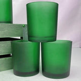 40 Bulk Pack Green Frosted Glass Votive Candle Holders Table Centreoieces Xmas Wedding Anniversary V382-GREENFHX40