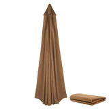 Patio Umbrella Replacement Canopy 9.84ft 8 Ribs Outdoor Patio Umbrella Canopy Cover for Backyard V1294-YM0901-210414QY01-4