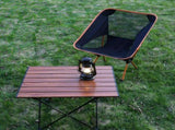 Black Lightweight Folding Camping ChairAluminium Frame, 600D Oxford Fabric and V888-ELOSUNG58064