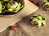 6Pack Artificial Artichoke Vegetables and Fruits for Home Wedding Party Table Decoration V1192-AZ-W-18559