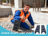 Self standing ladder knee pads are lightweight work knee pads suitable for attic crawling V1366-AZ2-W-14378