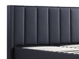 Prado 4pc Fabric Gas Lift Queen Bedroom Suite V43-BDS-PRD-4PC-TBY-Q