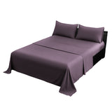 4pc 1000 Thread Count Cotton Rich King Bed Sheet Gift Pack CVC Microfibre Blend in Lilac CVC-10KS-LIL