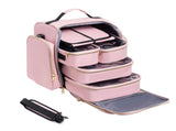 Large Capacity Travel Makeup Backpack with 5 Removable Organizer Cases & Jewelry Roll V888-ELOSUNG37003